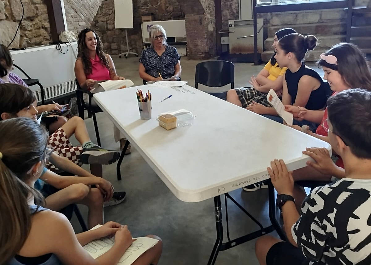 Imatge de la reunió del Consell d'Infants de 2026